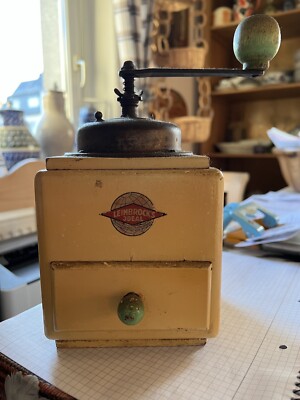 Vintage Coffee Grinder Leinbrocks Ideal