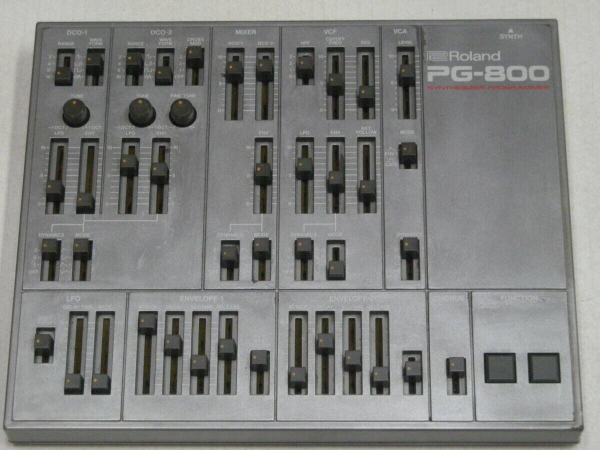 Roland PG-800 JX-8P Dedicated Controller Synthesizer Roland PG-800 JX-8P Dedicated Controller Synthesizer