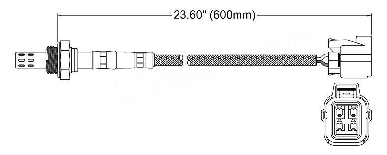 O2 OXYGEN SENSOR AIR FUEL RATIO for SUBARU IMPREZA LIBERTY OUTBACK EGO615 O2 OXYGEN SENSOR AIR FUEL RATIO for SUBARU IMPREZA LIBERTY OUTBACK EGO615
