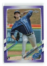 DANIEL LYNCH #USC34 RC 2021 TOPPS CHROME PURPLE