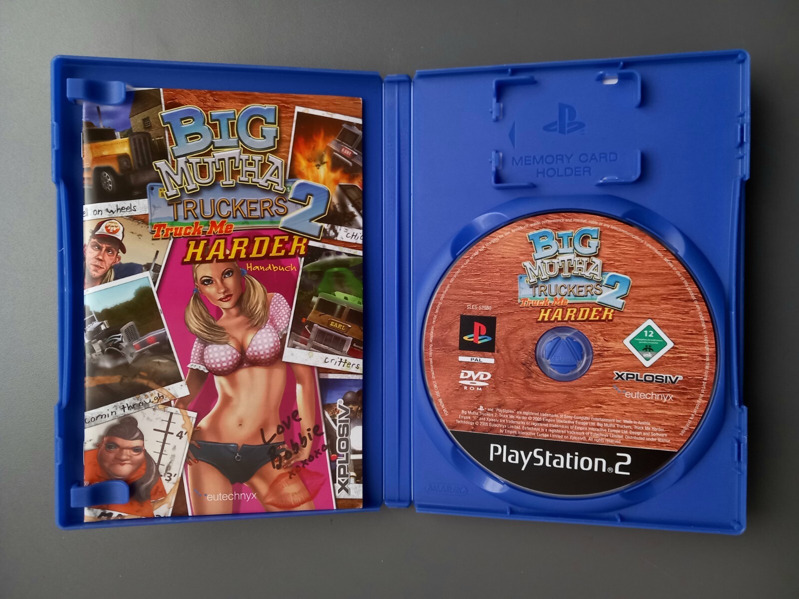 big mutha truckers 2 ps2 Truck Me Harder ANLEITUNG Handbuch 