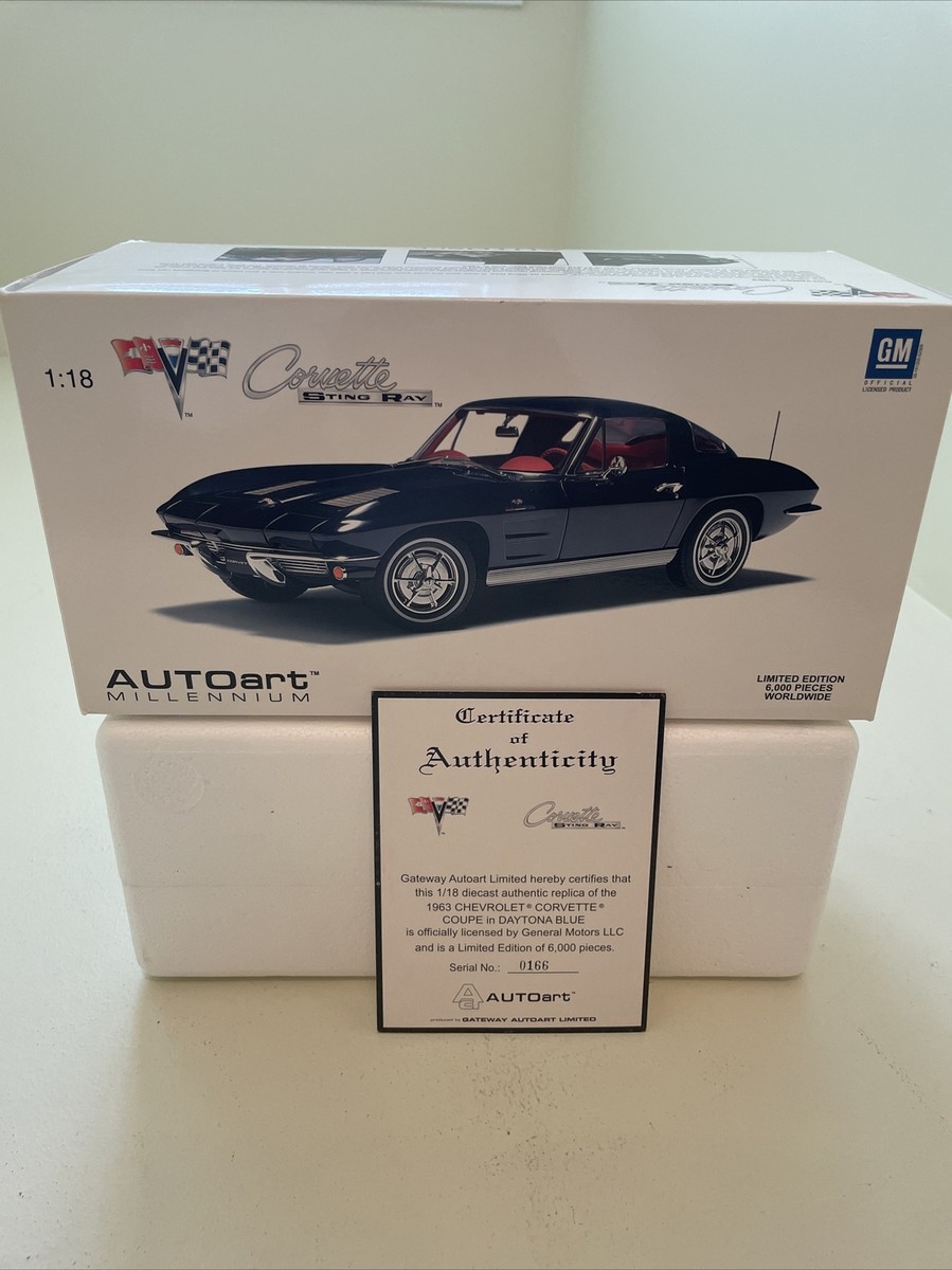 コルベット1/18　AUTOart MILLENNIUM 1/18 AUTOart Millennium Edition 1969 Chevrolet Chevy Corvette