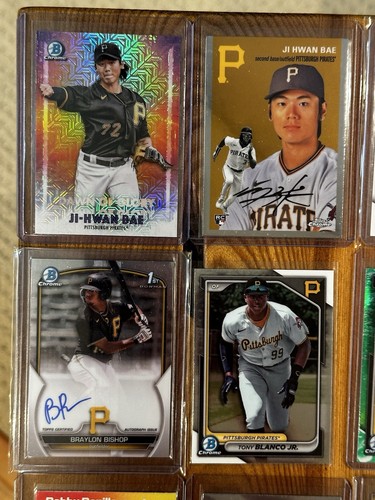 (56) Pittsburgh Pirates Chrome Rookie Lot w/ AUTOS / #d - Picture 5 of 24