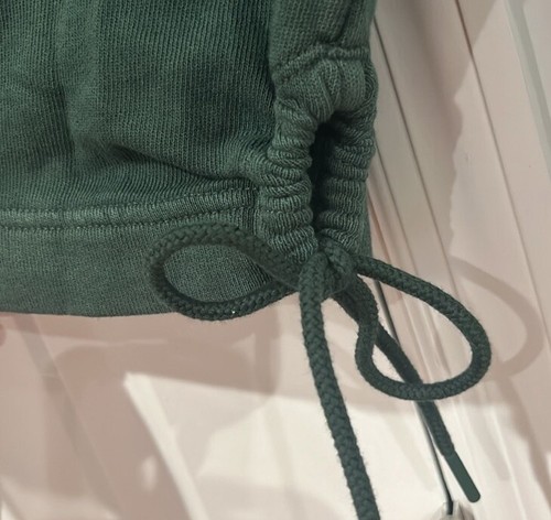 NWT Offline By Aerie Sweatshirt Pullover Cropped Boxy Oversized Green Women’s XL - Picture 3 of 6