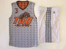 10 Adult Basketball Uniforms Set Reversables Home & away of Jerseys & Shorts---