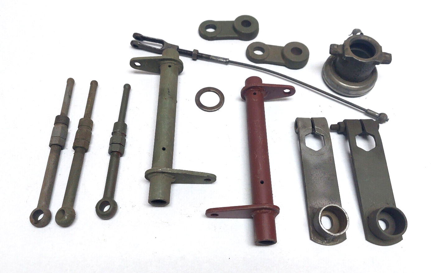 Original Willys MB, Ford GPW CJ2A clutch linkage master push rod torque