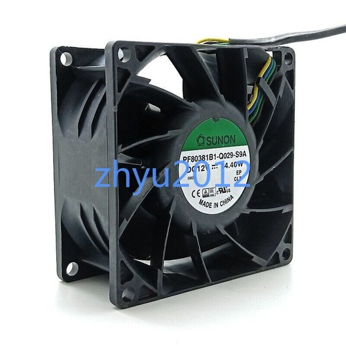 1pc SUNON PF80381B1-Q029-S9A 8CM 8038 12V 14.40W 4-wire Cooling Fan - Picture 3 of 4