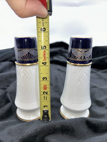 Noritake Legacy Kontinentale Salz- und Pfefferstreuer Japan Auslaufmodell Schmetterling - Bild 4 von 8