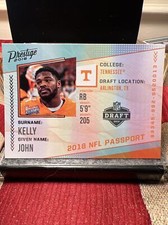 JOHN KELLY 2018 PANINI PRESTIGE FOOTBALL NFL PASSPORT #PP-JK VOLUNTEERS RAMS 