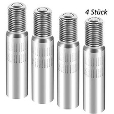 4x Valve Extension Car Valve AV Adapter with Sealing Ring Passenger Car Auto Scooter Truck