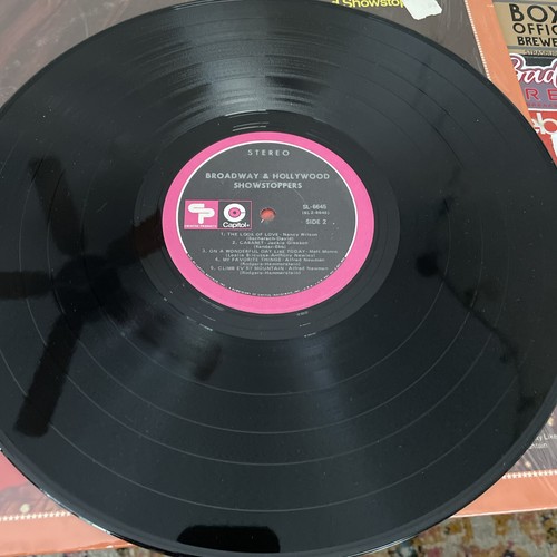 Various Broadway & Hollywood Showstoppers (Vinyl) Capitol SL-6645 VG LP Record - Picture 3 of 3