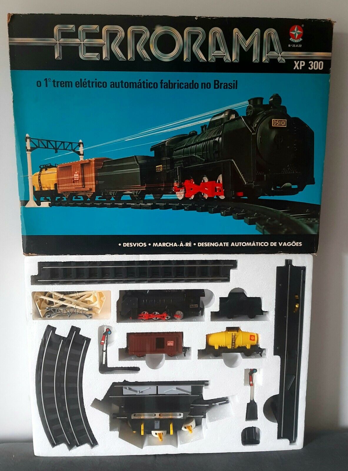 Brinquedo - Ferrorama - O Primeiro trem elétrico automá