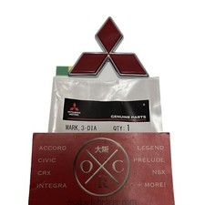Genuine Oem Mitsubishi Emblem 1999 3000gt Rear 00-01 Eclipse Front Mr416795 New Genuine Oem Mitsubishi Emblem 1999 3000gt Rear 00-01 Eclipse Front Mr416795 New