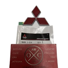 Genuine OEM Mitsubishi Emblem 1999 3000GT Rear 00-01 Eclipse Front MR416795 NEW
