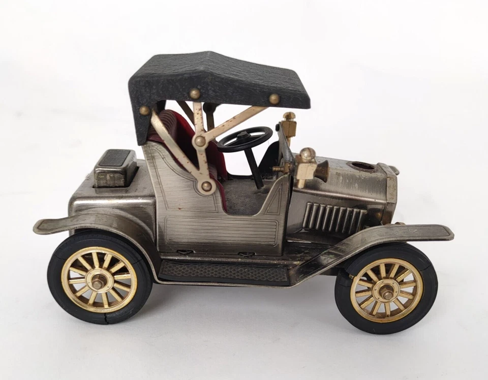 Automodello metallo latta FORD 1908 accendino L 14cm Japan raro-XXX - Immagine 3 di 4