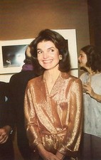 JACQUELINE,JACKIE KENNEDY ONASSIS -WIFE OF PRESIDENT JFK KENNEDY 1981  