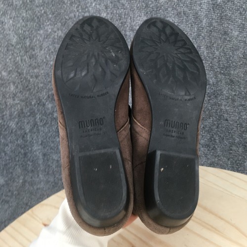 Munro American Boots Womens 6 Sloane Chukka Brown Lace Up Round Toe Ankle Top - Picture 9 of 10