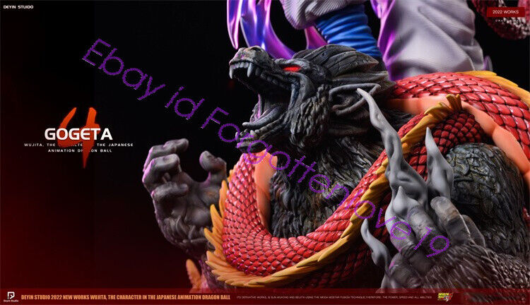 1/6 Scale Super Saiyan Blue Gogeta with LED - Dragon Ball Resin Statue -  ChuShiShe Studio [Pre