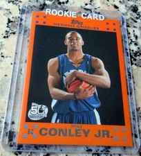 MIKE CONLEY JR. 2007 Topps ORANGE #1 Draft Pick SP Rookie Card RC Wolves🔥🔥🔥$$