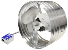 Master Flow GAF 1450 CFM Power Gable Mount Fan with Adjustable Power thermostat