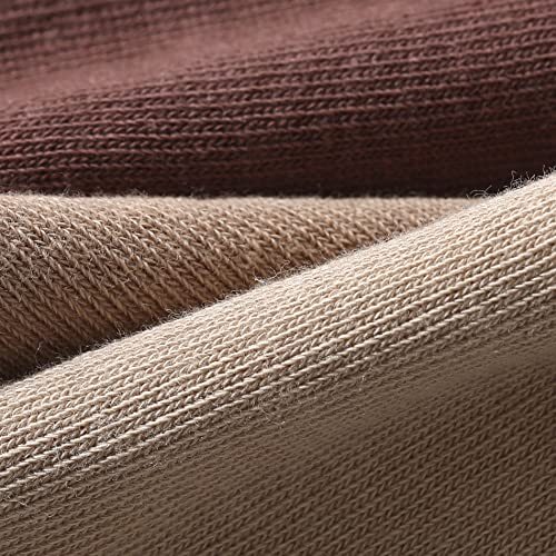 Women Crew Socks Cotton Dress Socks Ankle Neutral Casual 5-9 6 Neutral Color - Picture 8 of 8