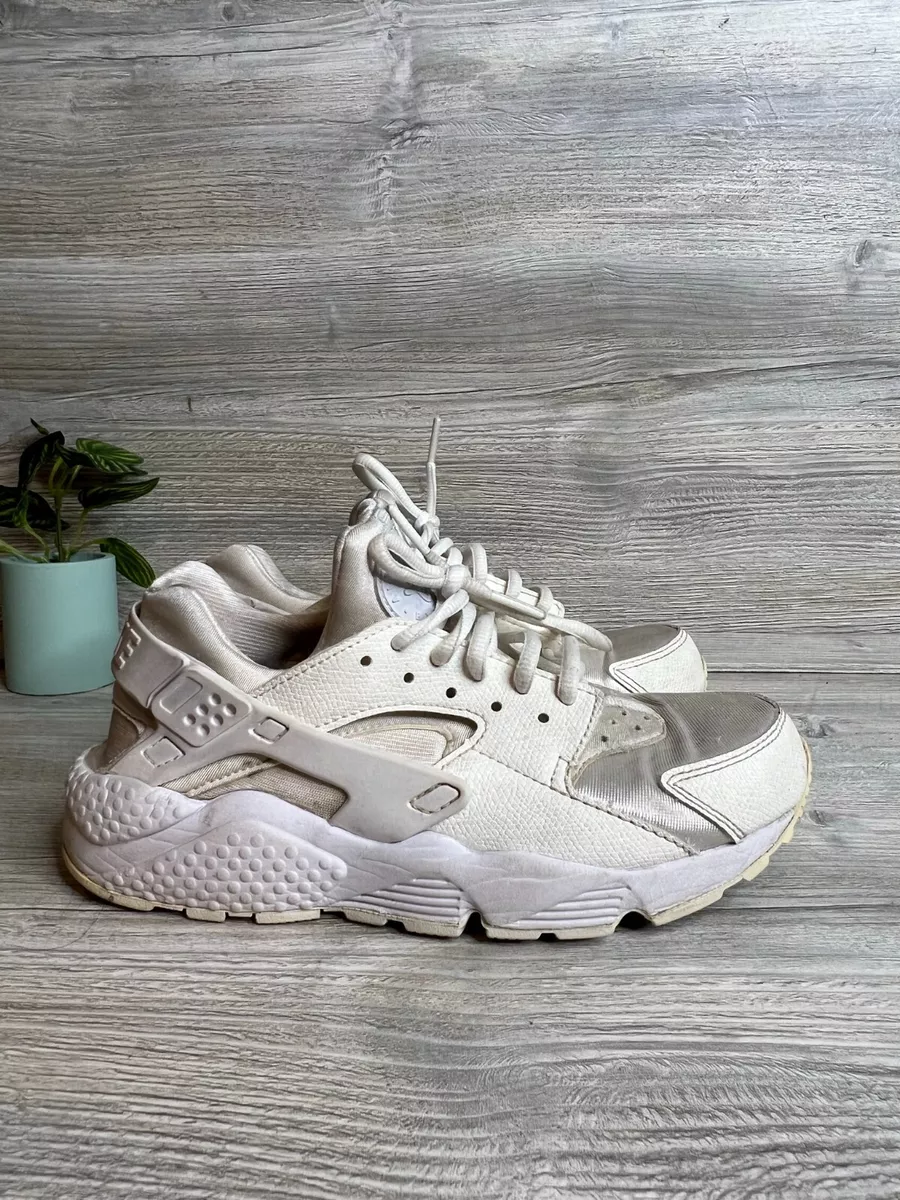Nike Air Huarache 2017 Women s Size 6.5 Triple White 634835 108 eBay