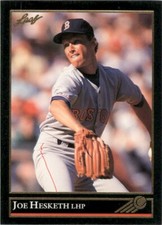 1992 Leaf Black Gold Joe Hesketh Boston Red Sox #22 Baseball Card