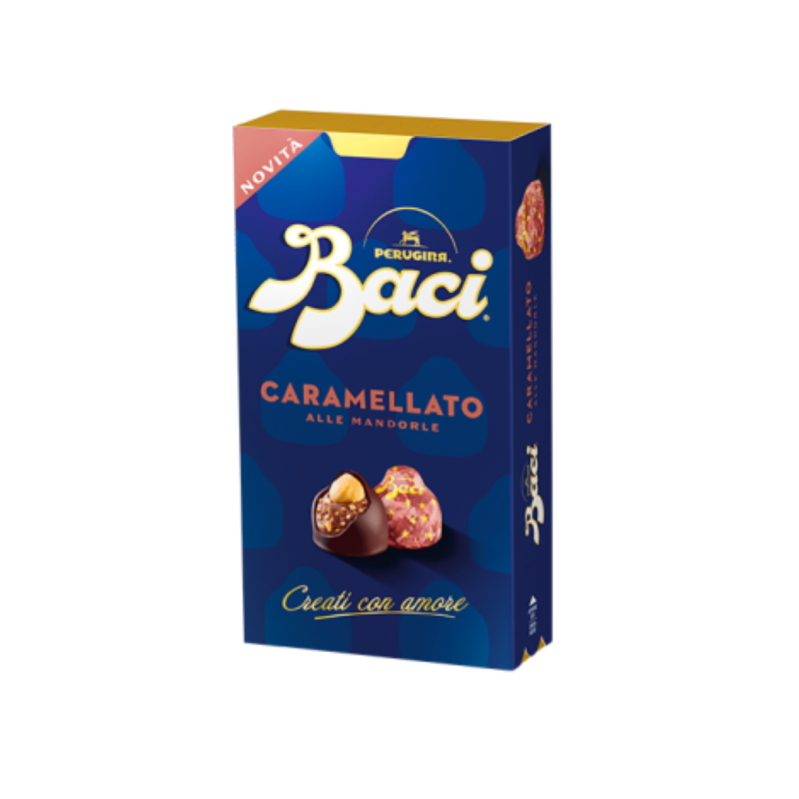 Baci Perugina Caramellato alle Mandorle Confezione da 200 g Cioccolato Fondente