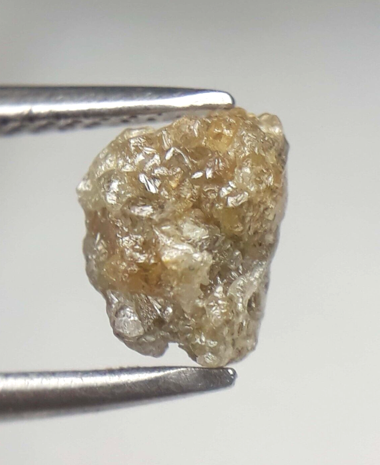 0.70 Ct Natural Rough Diamond Natural Uncut Diamond Raw Diamond Brown ...