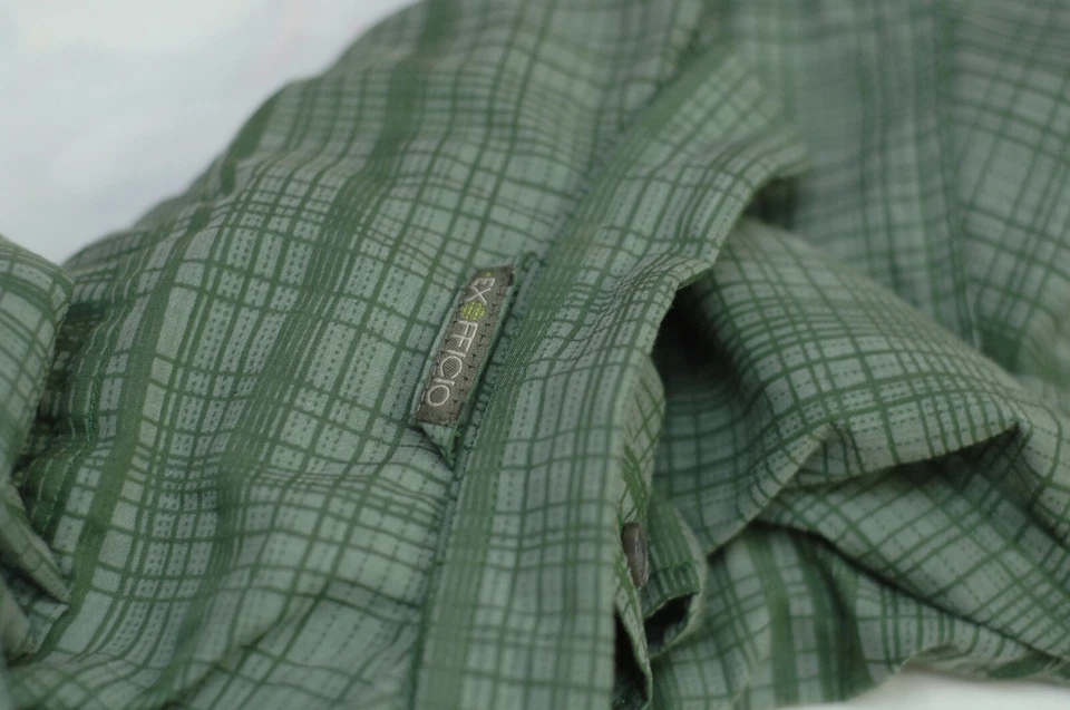 Exofficio Men's Green Gray Vented Fishing Outdoors Shirt L Large - Image 4 of 4