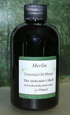 Merlin Essential Oil 4 Oz Wiccan Craft Pagan Altar Ritual Spell Special 