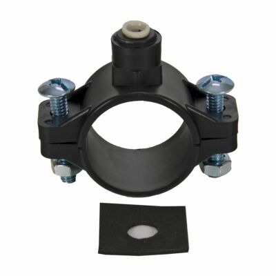 Ablaufschelle Ablaufwasser 40 mm auf 1/4'' Anschluss für Umkehrosmose