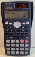 CASIO FX-300MS HANDHELD 10-DIGIT LCD DISPLAY SOLAR SCIENTIFIC CALCULATOR