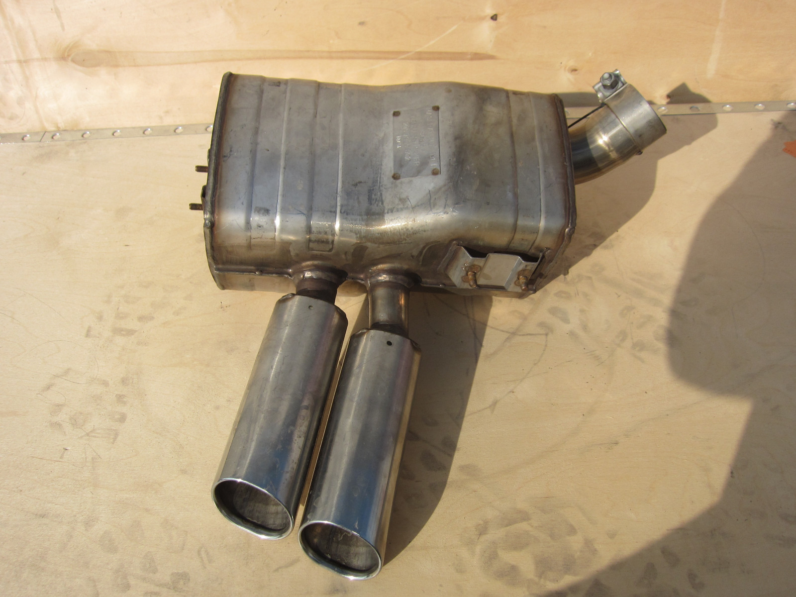 Maserati 4200 Cambiocorsa - RH Rear Exhaust Muffler - Part # 184815