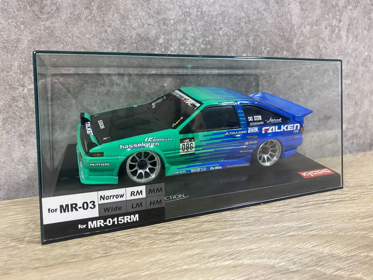 SUPER VERY RARE Kyosho MINI-Z Racer AWD Body D1 GP AE86 FALKEN