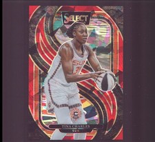 2025 Panini Select WNBA - Premier Level Tina Charles #160 Red Ice Prizm /299