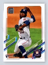 2021 Topps #569 Enoli Paredes Rookie Houston Astros
