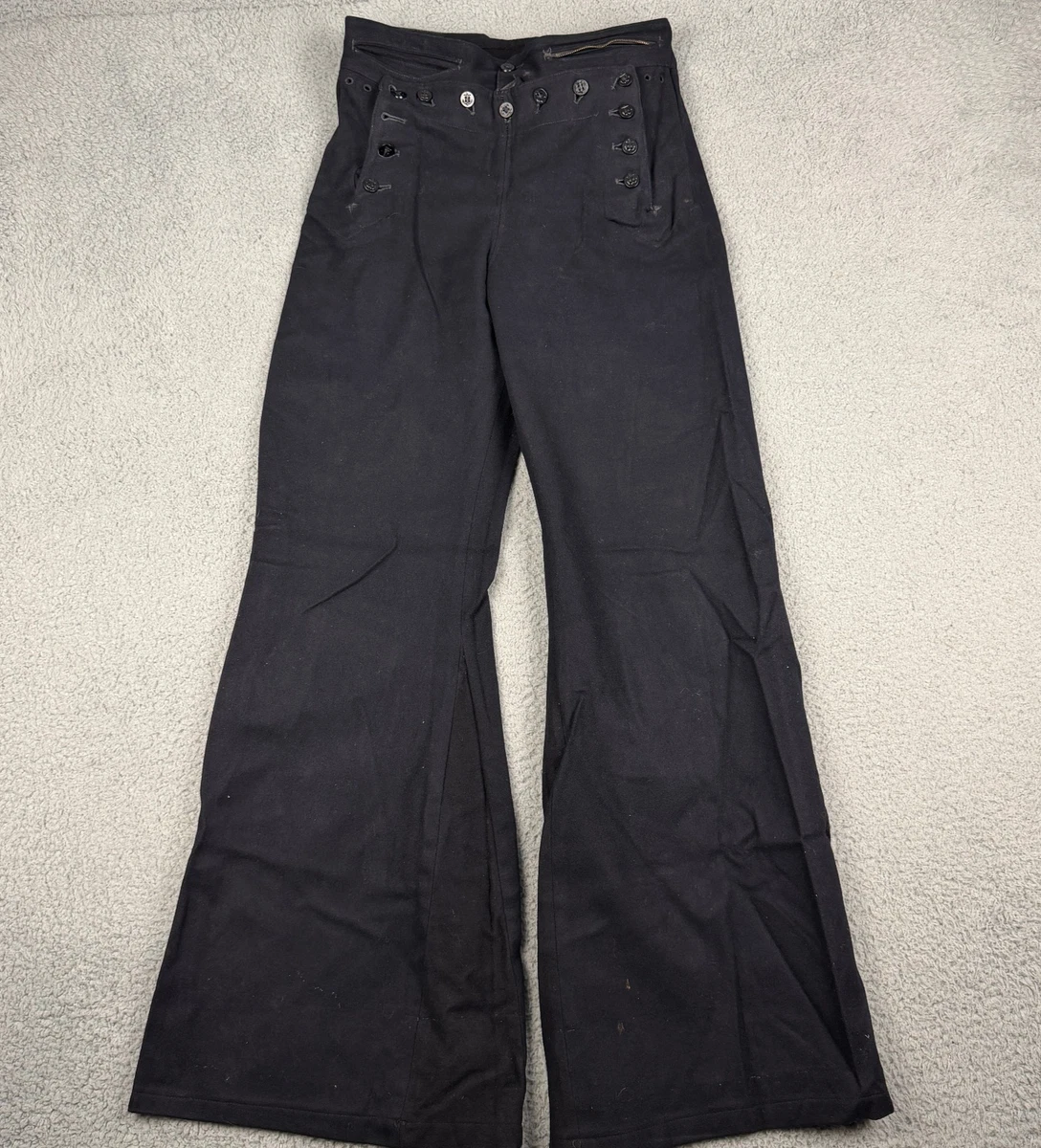 Vintage Us Navy Pants In Original Ww2 Collectible Us Uniforms for