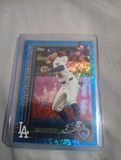 2025 Topps Series 2 - MOOKIE BETTS - /150 Blue Holo Foil - Dodgers Color Match