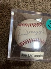Joe Dimaggio Signed Authentic American League Autograph Baseball $RARE$ Yankees