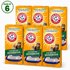 New 6 packs - Arm Hammer Cat Litter Deodorizer Odor Eliminator 30 oz ea