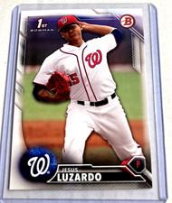 2016 Bowman Draft #BD-59- JESUS LUZARDO 1st Bowman Rookie RC Card.