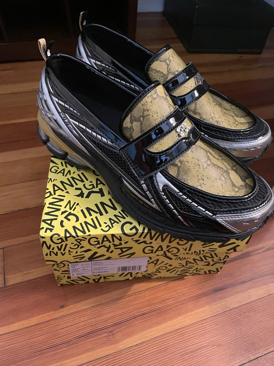 GANNI x New Balance 1906L Snakeskin Black Silver for Sale