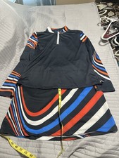Ace, Golf, Medium Multicolor, Golf, Top And Small Multicolor Golf Skort.