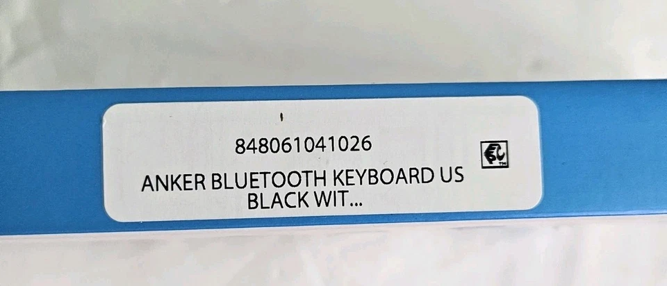 Teclado Anker Bluetooth Ultra Delgado Modelo A7726 Negro Mac Android Windows Nuevo Foto 3 de 4