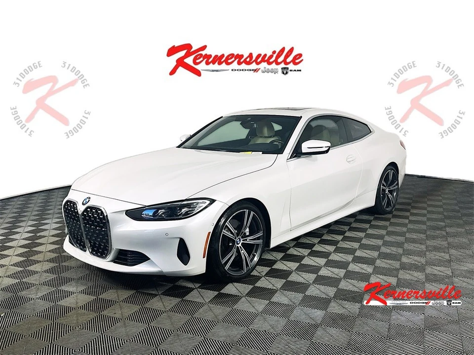 2021 BMW 4-Series 430i RWD 2dr Coupe Navigation Sunroof Backup Camera Foto 3 de 4