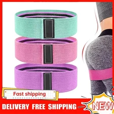 Fabric Elastic Bands Fitness Resistance Bands Yoga Pilates Hip Circle Expander B
