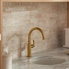 New Sealed Kohler Edalyn Studio K-28357-2MB Bar Prep Sink Faucet Mod Brass A1
