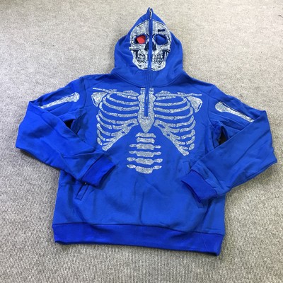Guapi Skeleton Hoodie Mens Medium Limited Edition Dead or Alive 
