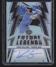 2025 Panini Prospect Edition Future Legends Theo Gillen Silver Prizm Auto